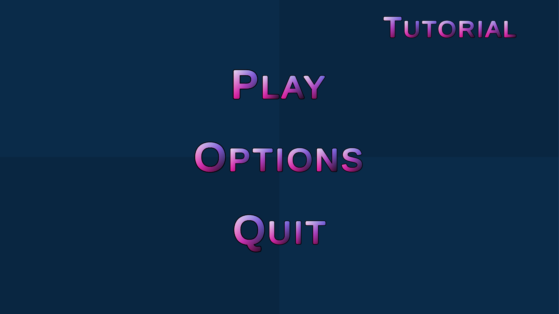 main menu image