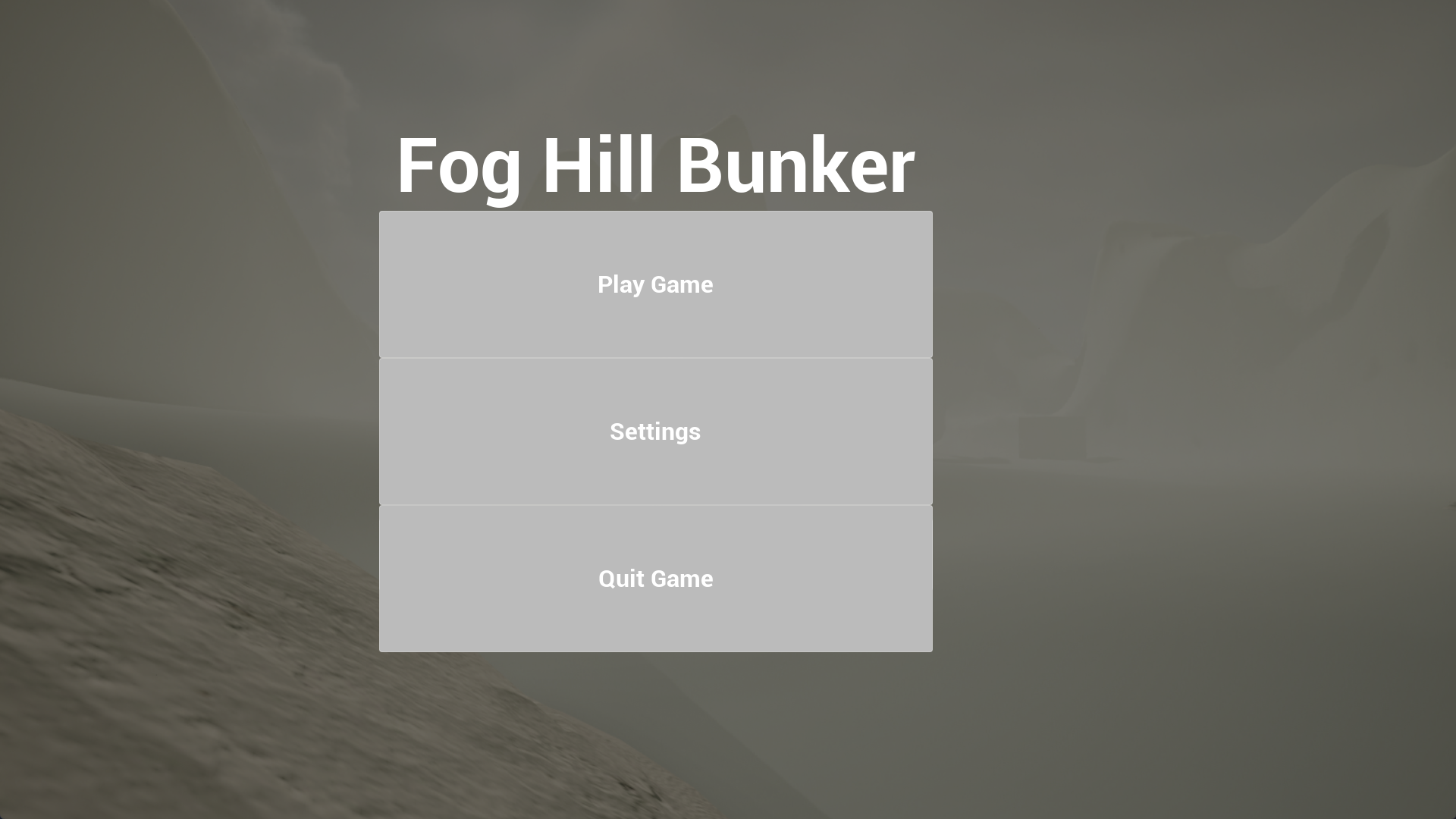 Main Menu Image