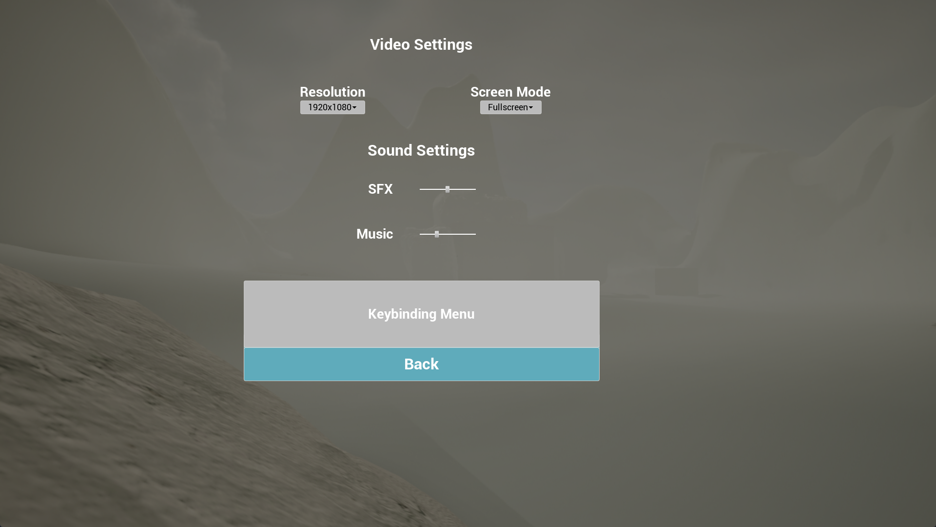 Statistics Menu Image